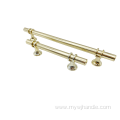 Nordic wardrobe door handle gold